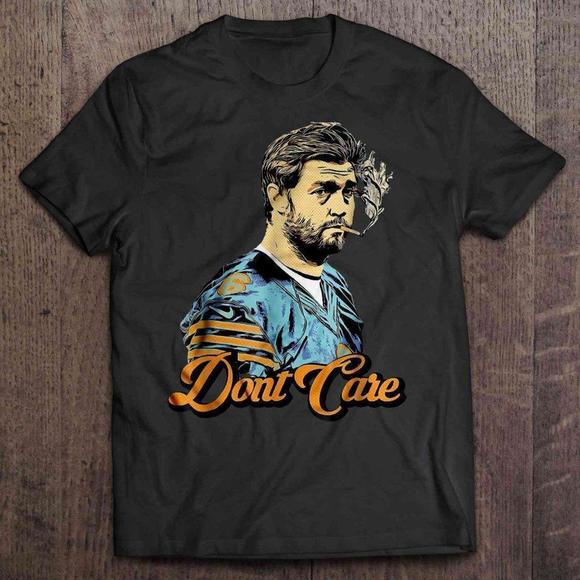 Dont Care Smoking Jay Cutler Version Gift Graphics Unisex Tee - Picture 1 of 4